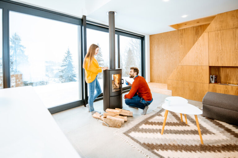 Le changement d'un joint de poêle à bois Supra