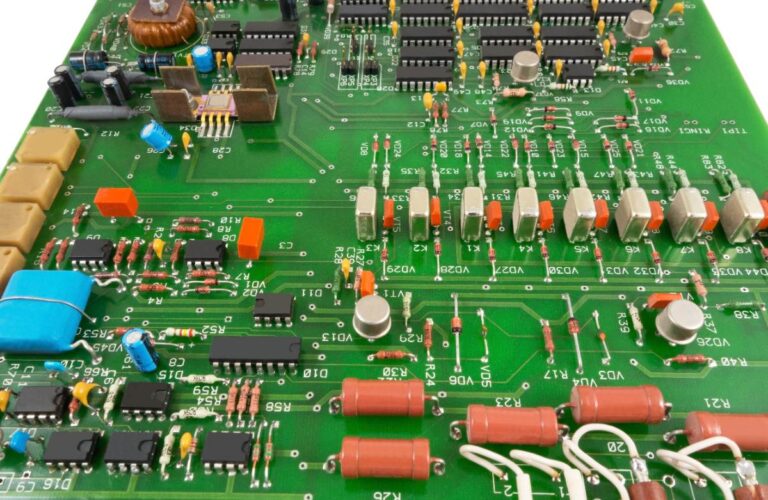 Carte électronique d’une chaudière Frisquet exposant les circuits et connecteurs principaux
