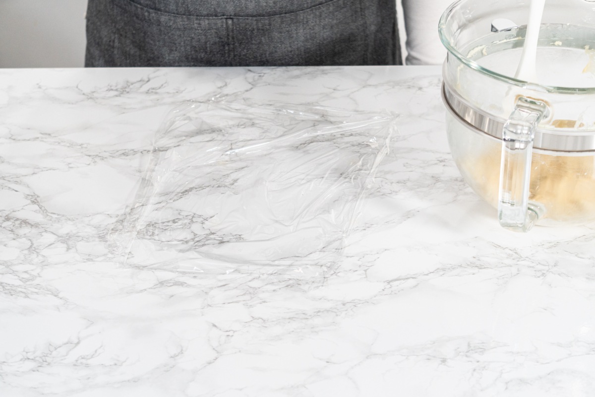 Un plan de travail fait avec du marbre