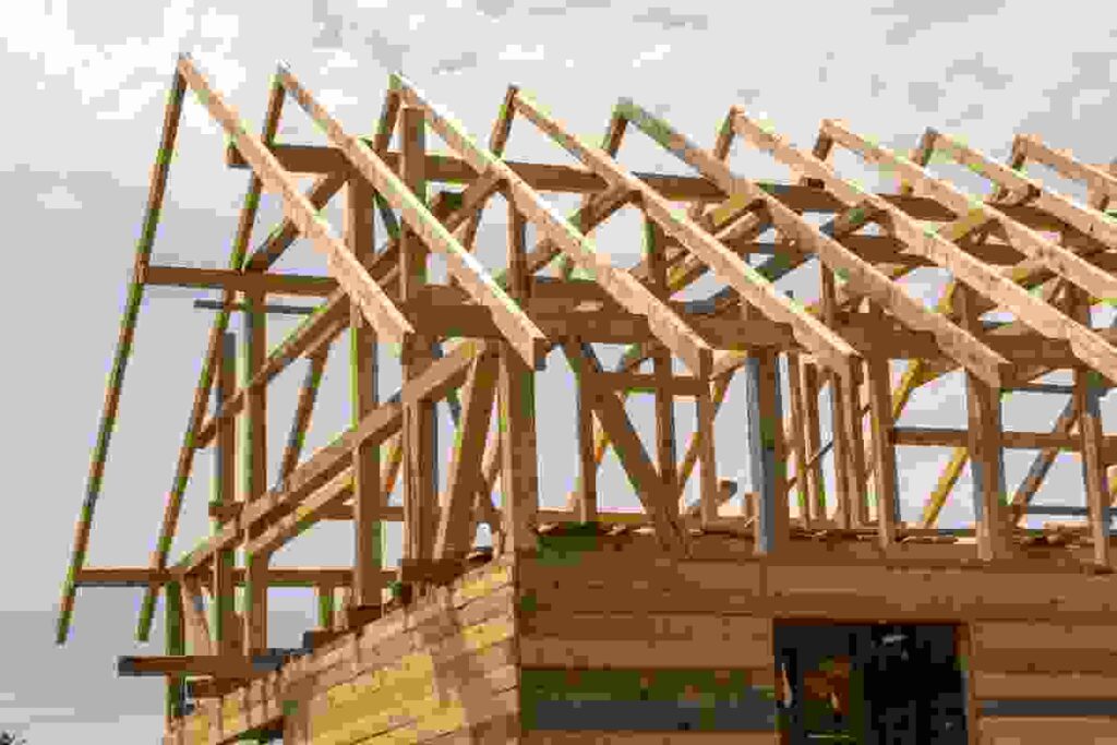 Une nouvelle maison écologique réalisée en bois